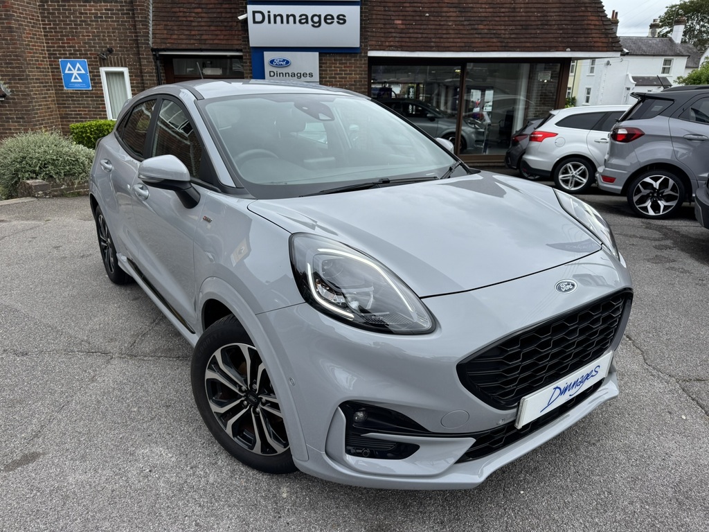 Ford Puma 1.0T Ecoboost Mhev St-line Suv Hybrid M Black