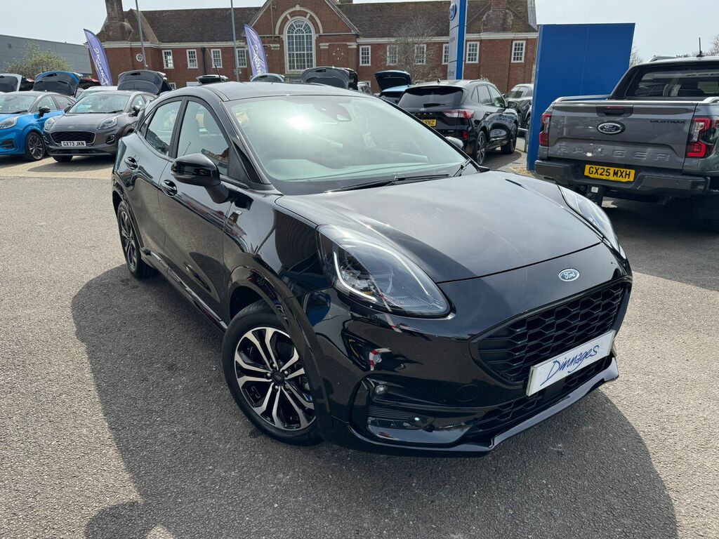 Ford Puma 1.0T Ecoboost Mhev St-line Suv Hybrid M Black #4