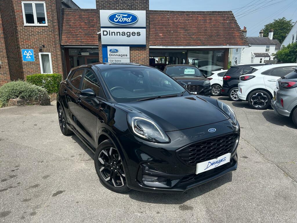 Ford Puma 1.0T Ecoboost Mhev St-line Suv Hybrid M Black #3