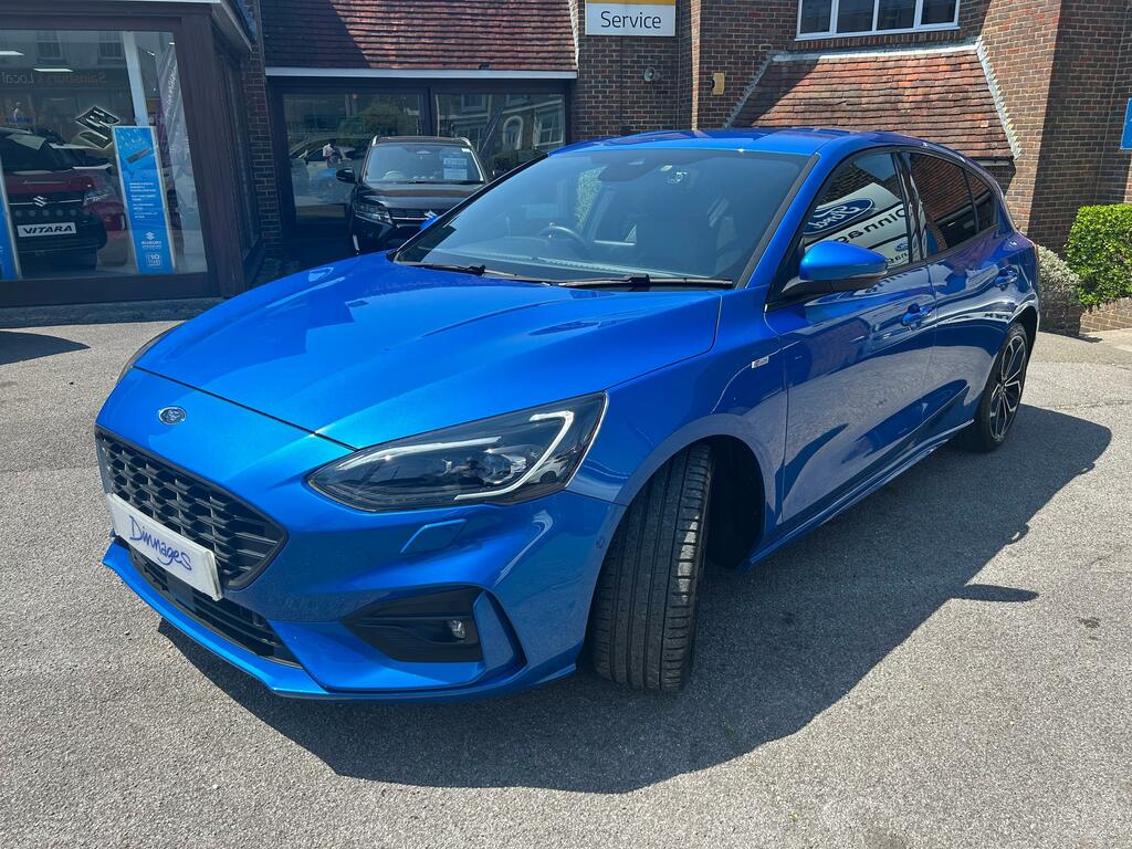 Ford Focus 1.5T Ecoboost St-line X Hatchback Manua Blue #3