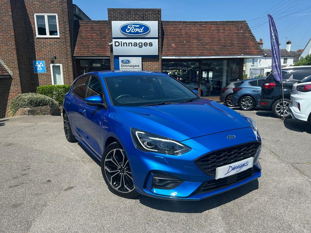 Ford Focus 1.5T Ecoboost St-line X Hatchback Manua Blue