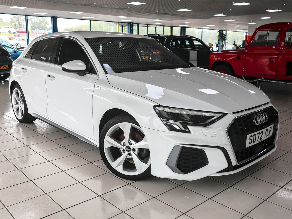 Audi A3 1.0 S Line 30 Tfsi SD72YLP White