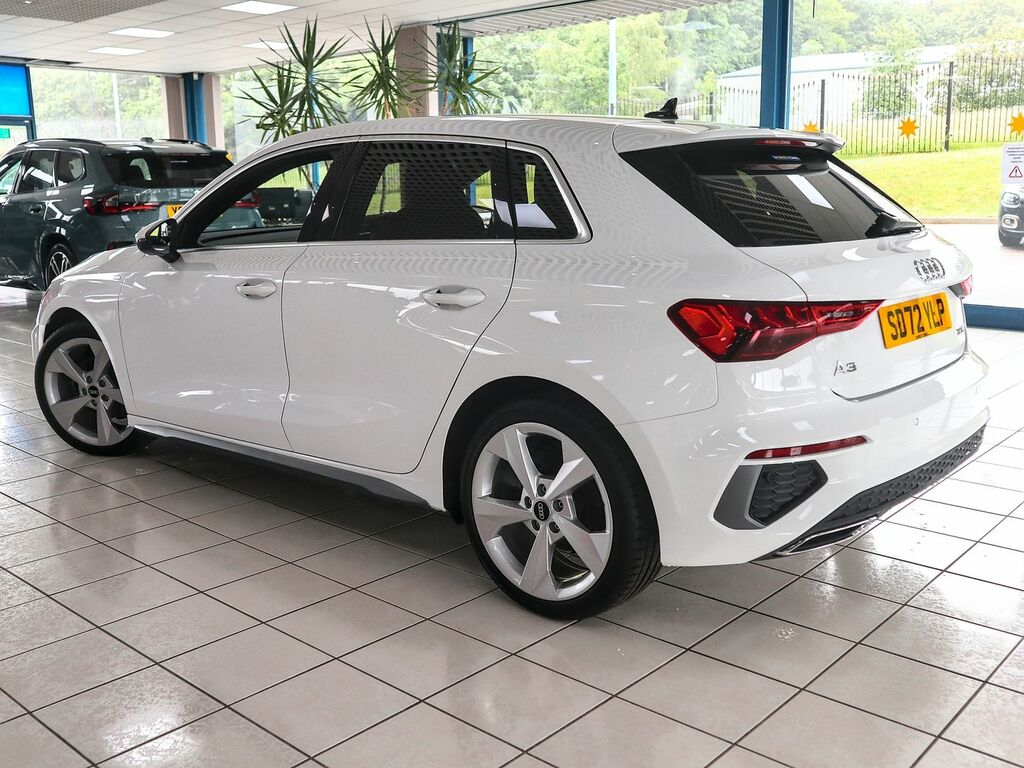 Audi A3 1.0 S Line 30 Tfsi SD72YLP White #2