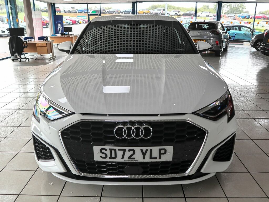 Audi A3 1.0 S Line 30 Tfsi SD72YLP White #5