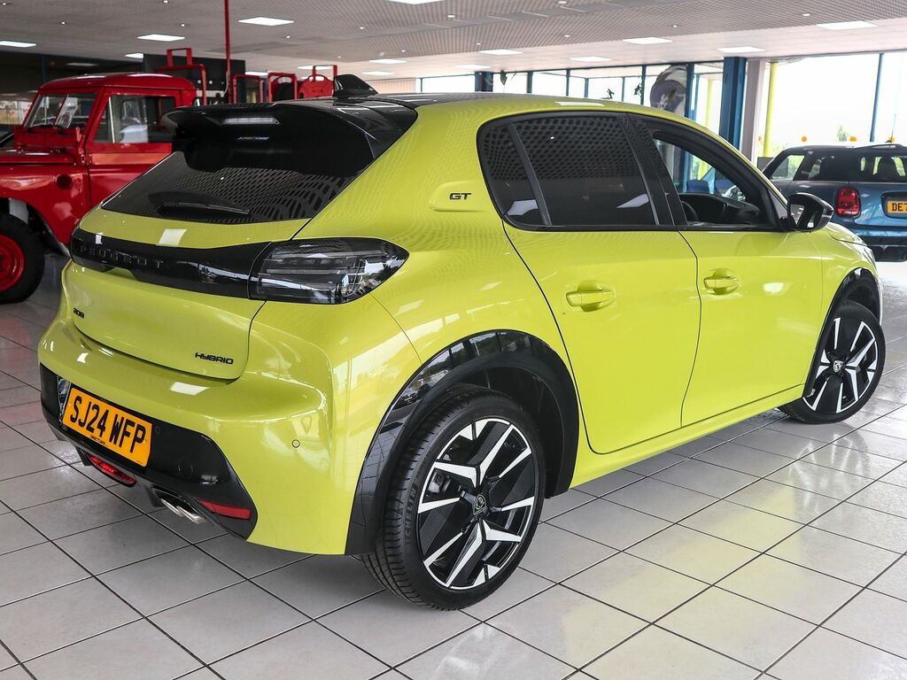 Peugeot 208 1.2 Gt Puretech Mhev E-dsc Yellow #6