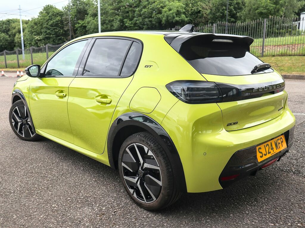 Peugeot 208 1.2 Gt Puretech Mhev E-dsc Yellow #2