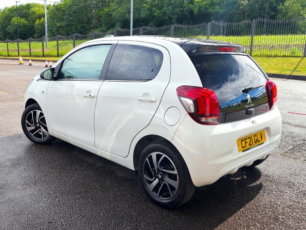 Peugeot 108 Allure White #2