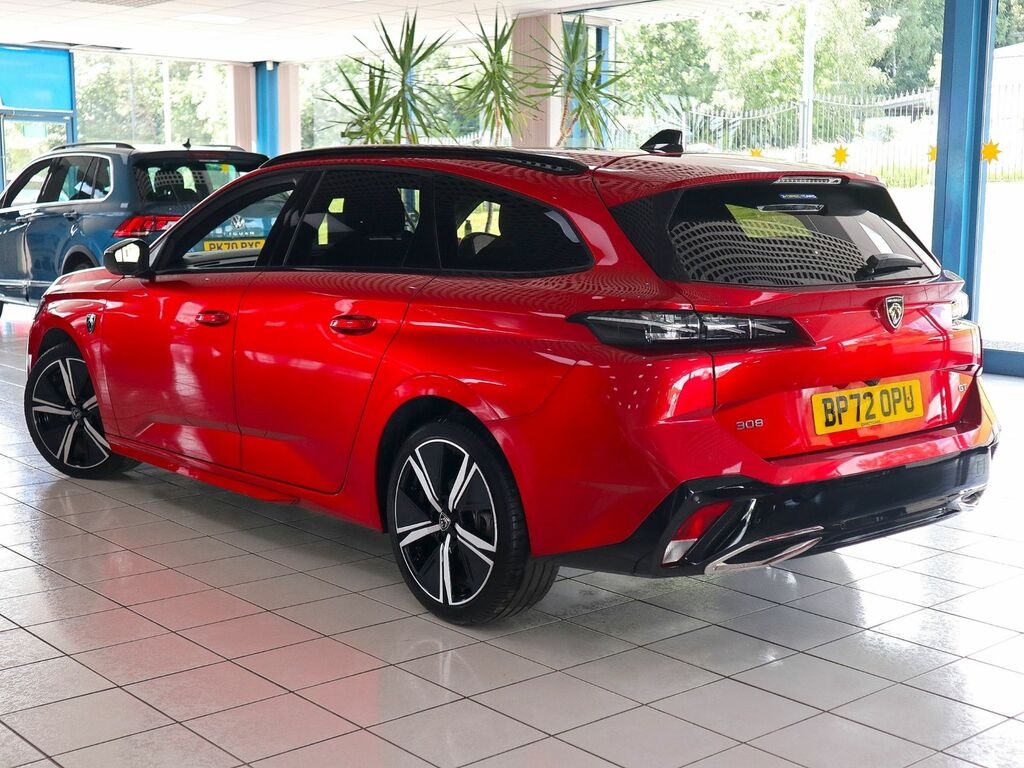 Peugeot 308 SW 1.2 Sw Gt Puretech Red #2