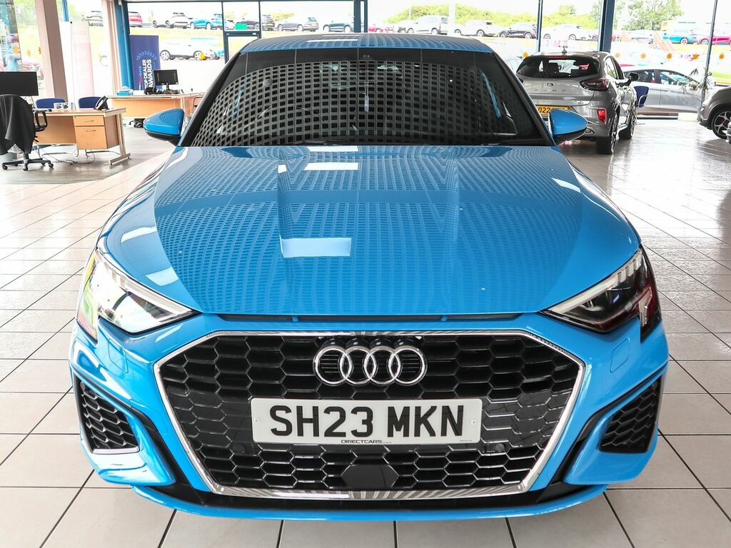 Audi A3 1.0 S Line 30 Tfsi SH23MKN Blue #5