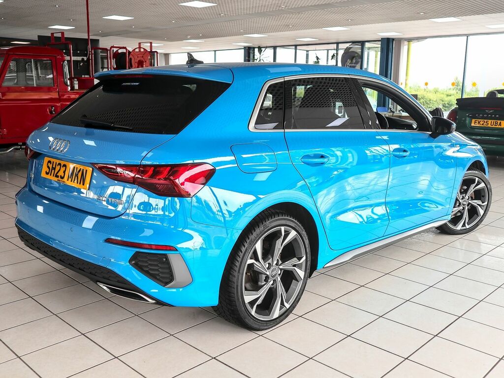 Audi A3 1.0 S Line 30 Tfsi SH23MKN Blue #6