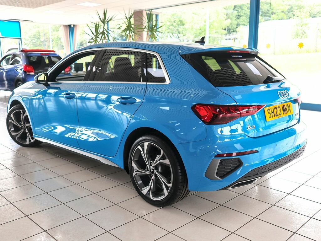 Audi A3 1.0 S Line 30 Tfsi SH23MKN Blue #2