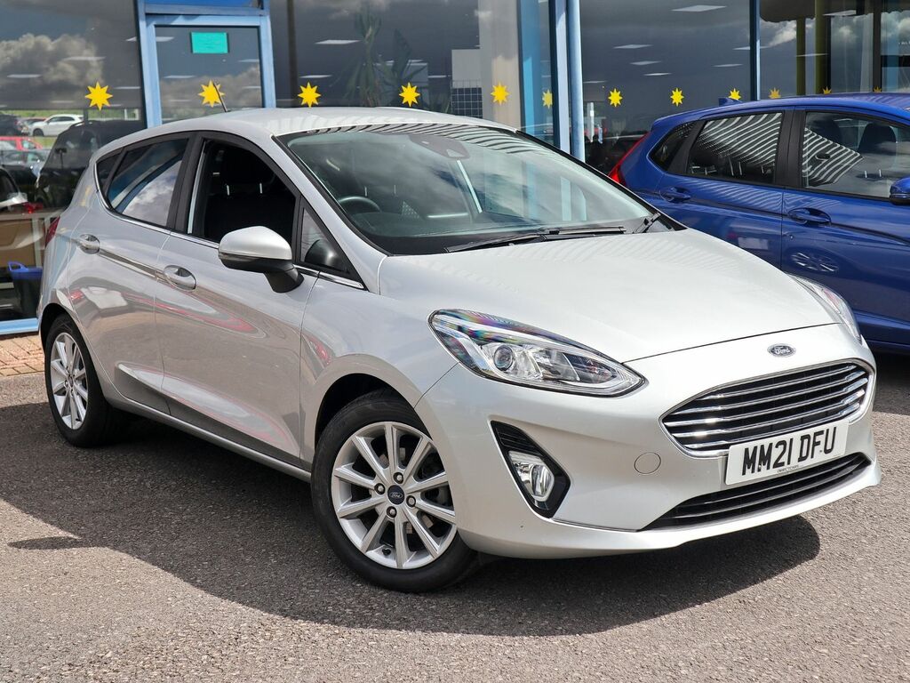 Ford Fiesta 1.0 Titanium Ecoboost MM21DFU Silver