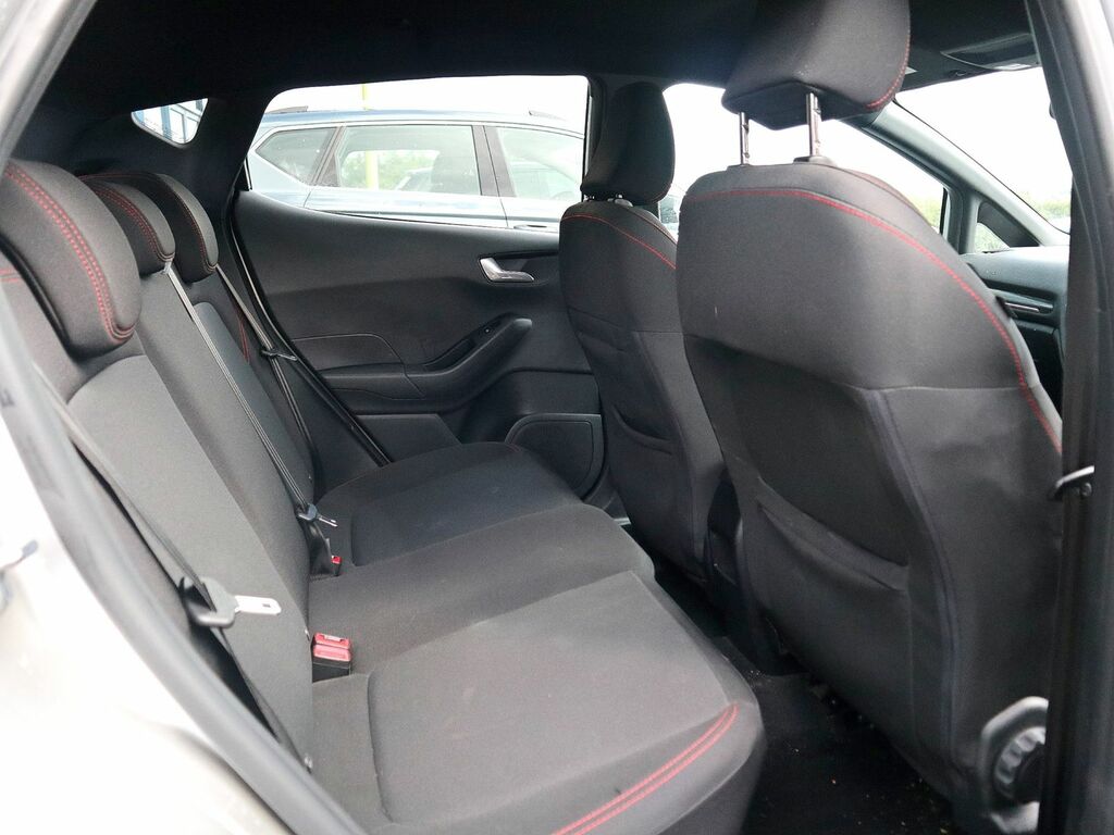 Ford Fiesta 1.0 St-line Mhev Ecoboost GJ23VLK Silver #4