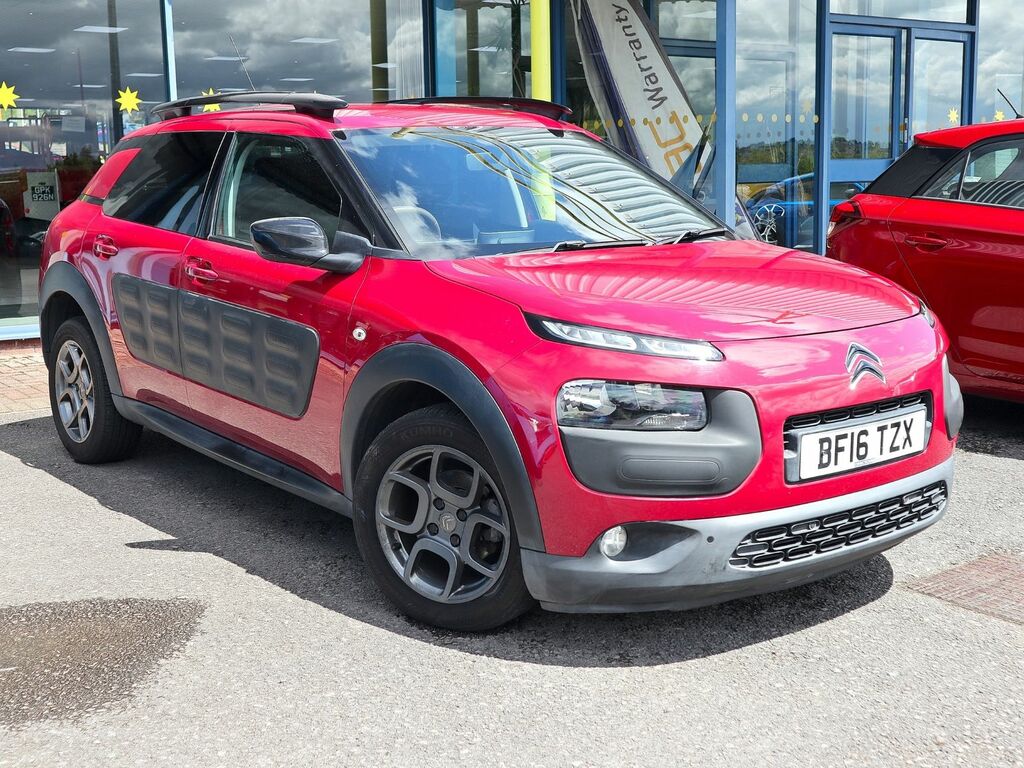 Citroen C4 Cactus Feel Bluehdi Red