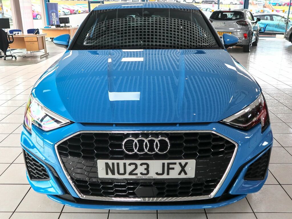 Audi A3 1.0 S Line 30 Tfsi NU23JFX Blue #5