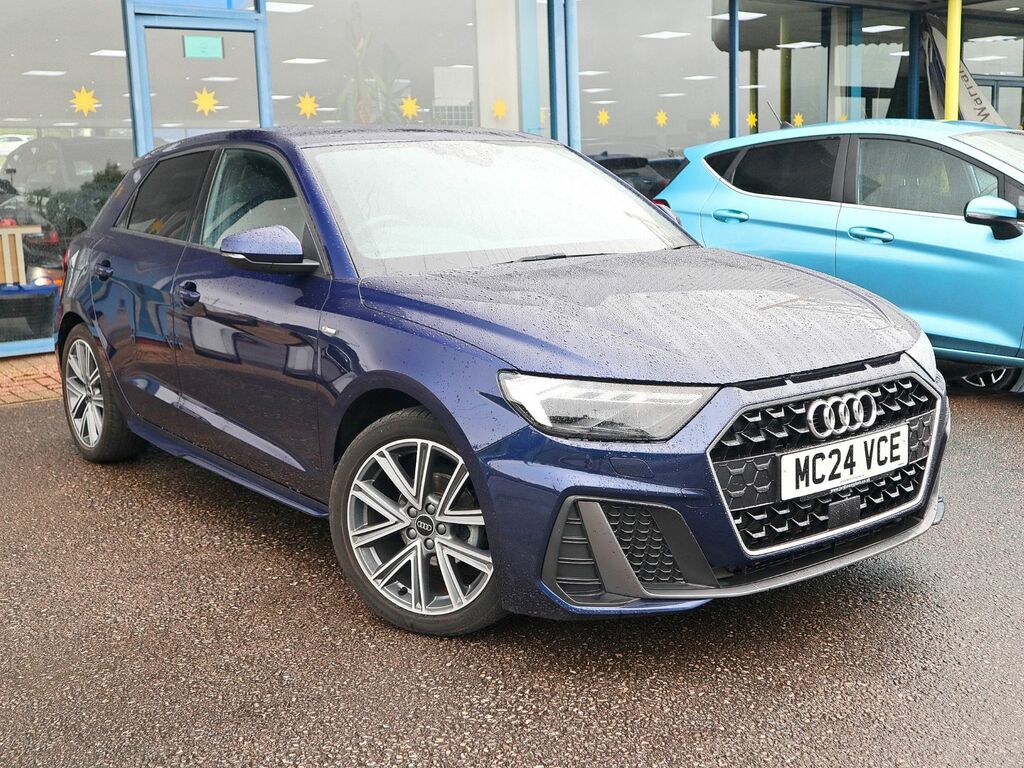Audi A1 1.0 S Line 25 Tfsi Sportback MC24VCE Blue