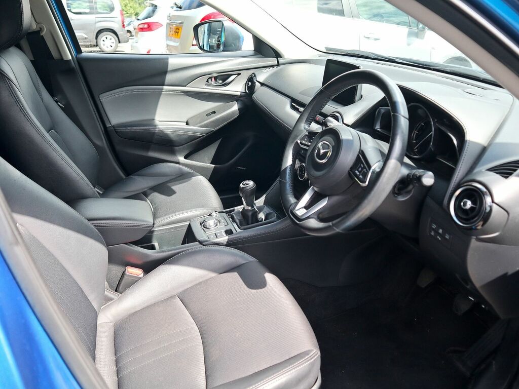 Mazda CX-3 Sport Nav Skyactiv-g Blue #3