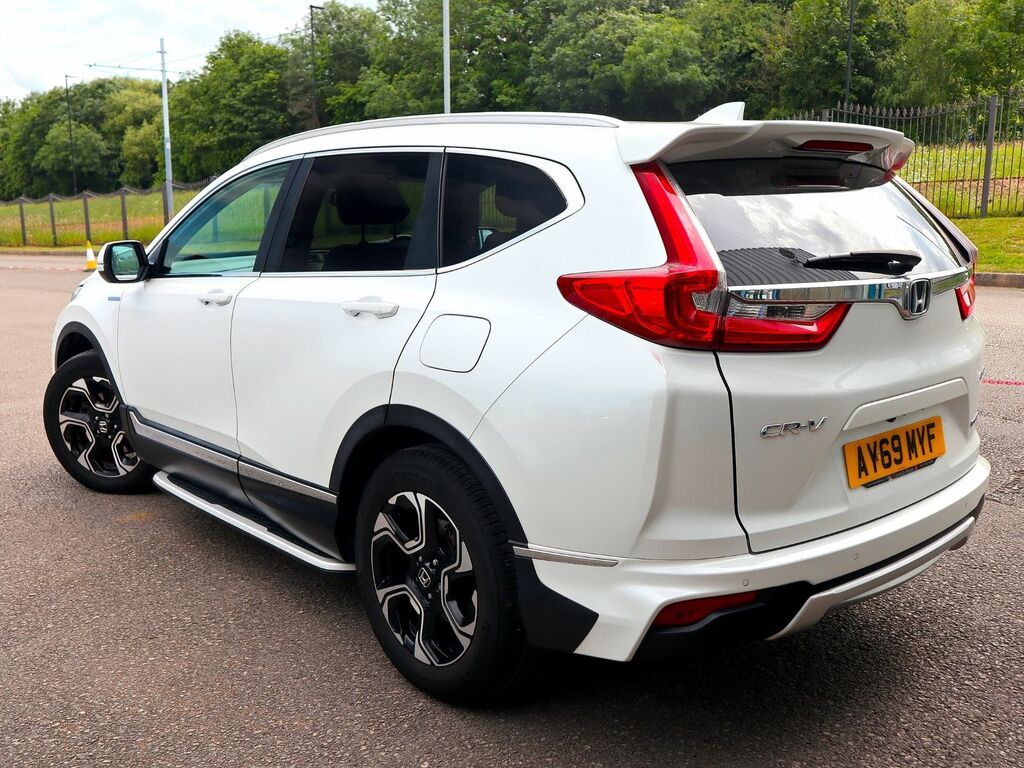Honda Cr-V Ex H I-mmd 4Wd White #2