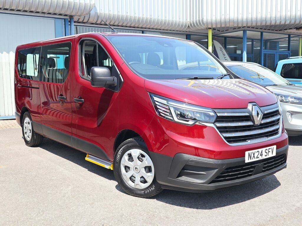 Renault Trafic Advance Minibus Doublecab Ll30 L2 H1 Dci Red