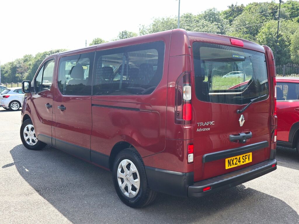 Renault Trafic Advance Minibus Doublecab Ll30 L2 H1 Dci Red #2