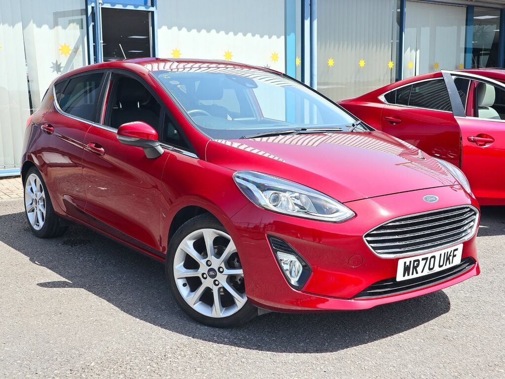 Ford Fiesta 1.0 Titanium X Ecoboost Mhev Red