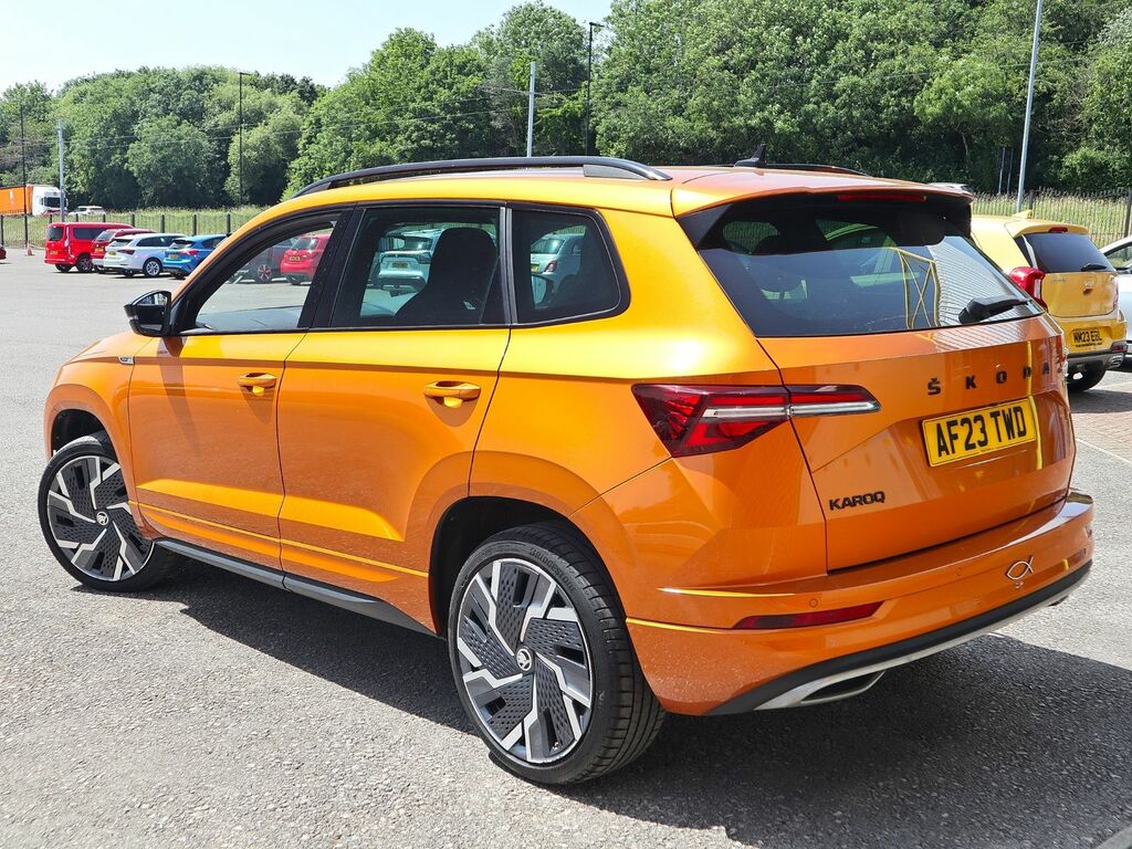 Skoda Karoq Sportline Tsi Act Dsg Orange #2