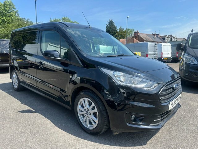 Ford Transit Connect 1.5 240 Ecoblue Limited YL69XUK Black #6