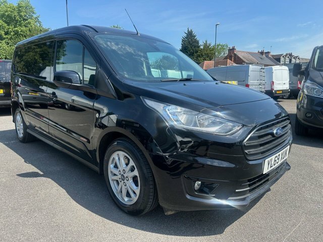 Ford Transit Connect 1.5 240 Ecoblue Limited YL69XUK Black #2