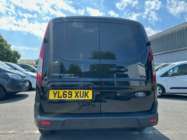 Ford Transit Connect 1.5 240 Ecoblue Limited YL69XUK Black #4