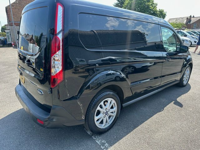 Ford Transit Connect 1.5 240 Ecoblue Limited YL69XUK Black #5