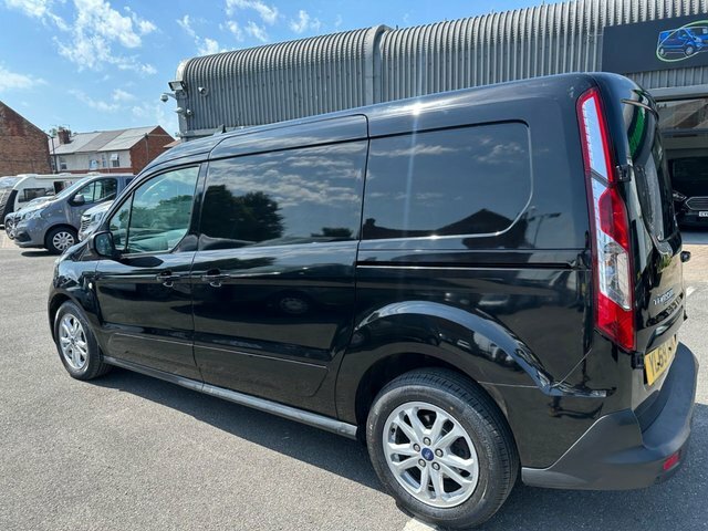 Ford Transit Connect 1.5 240 Ecoblue Limited YL69XUK Black #3