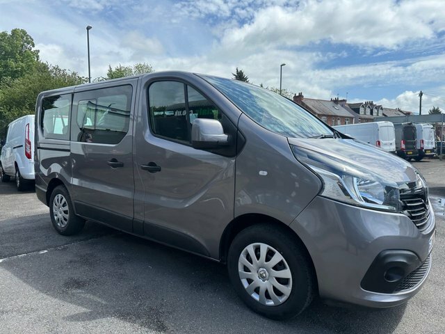 Renault Trafic 1.6 Dci 27 Sport EJ68XOZ Grey #2