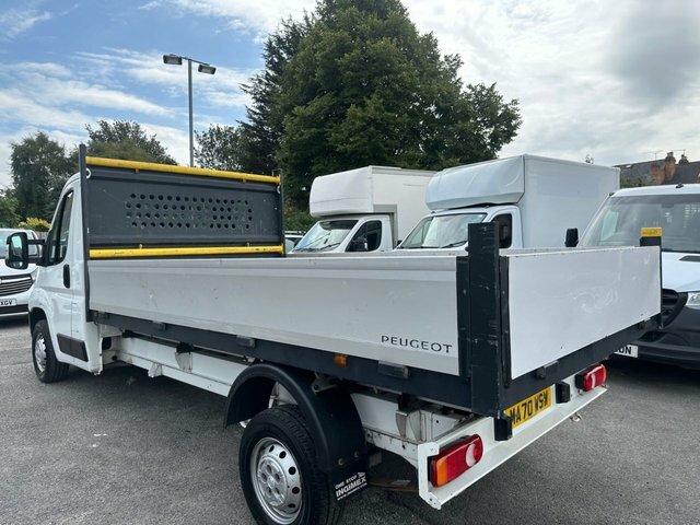 Peugeot Boxer Bluehdi Dropside 335 L3 White #3