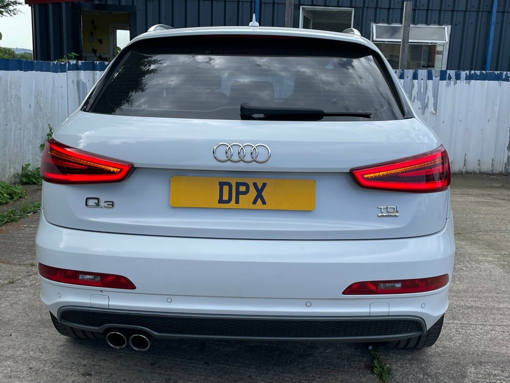 Audi Q3 For Sale 2.0 Tdi S Line Suv Quat SH63CBF White #4