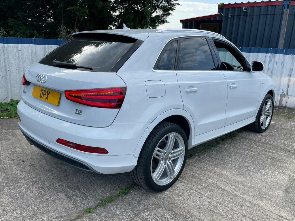 Audi Q3 For Sale 2.0 Tdi S Line Suv Quat SH63CBF White #3