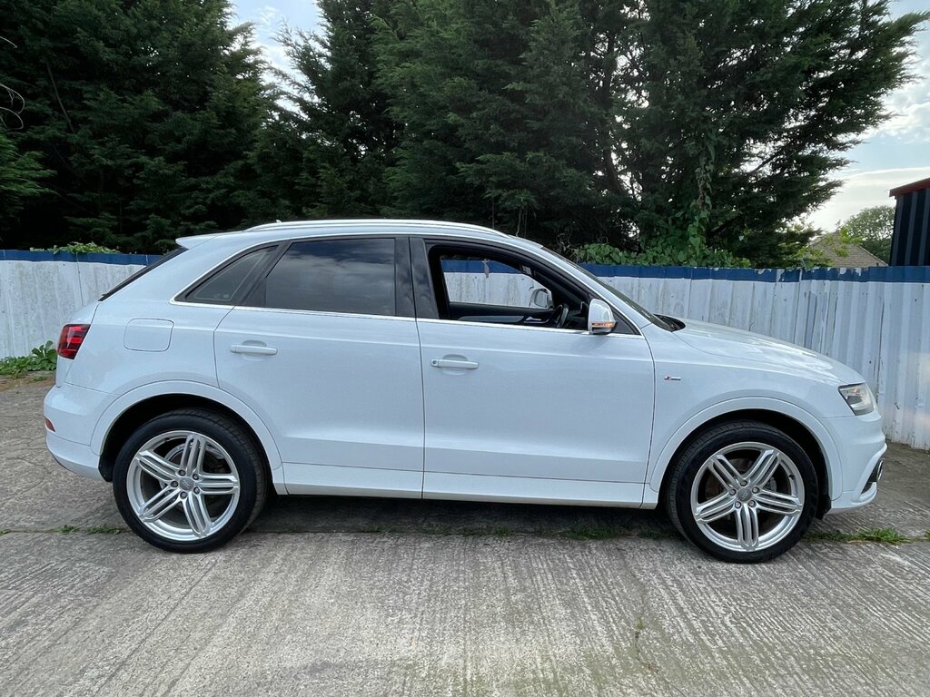 Audi Q3 For Sale 2.0 Tdi S Line Suv Quat SH63CBF White #2