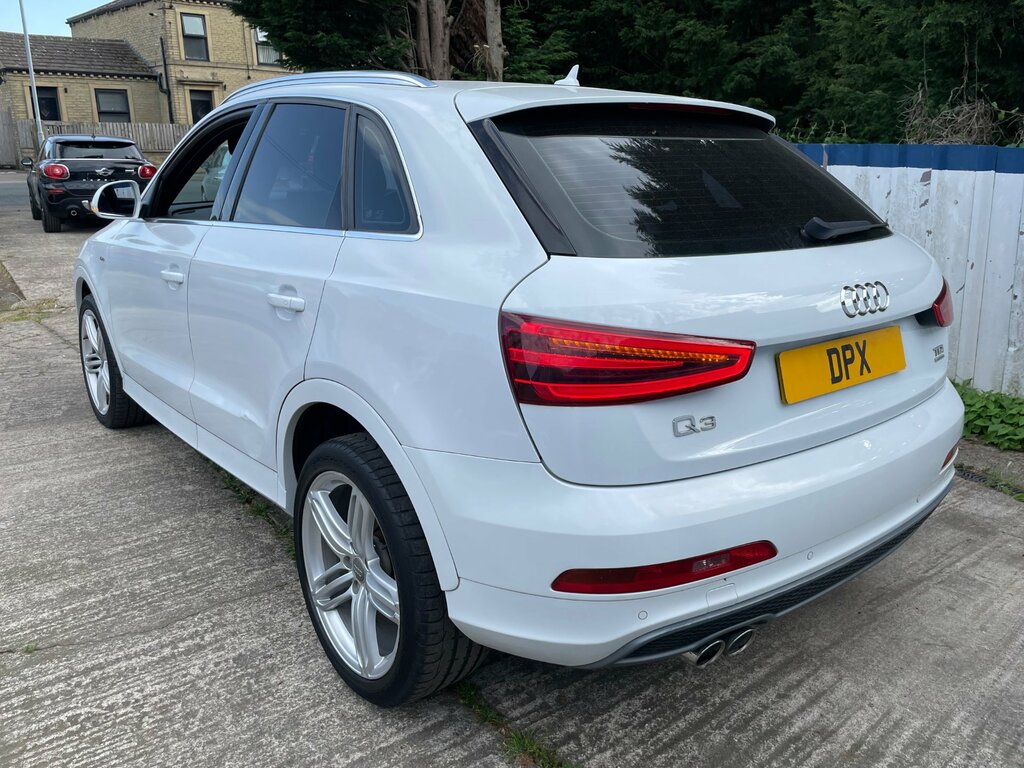 Audi Q3 For Sale 2.0 Tdi S Line Suv Quat SH63CBF White #5