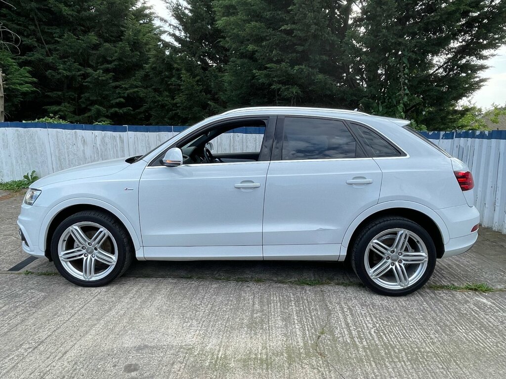 Audi Q3 For Sale 2.0 Tdi S Line Suv Quat SH63CBF White #6