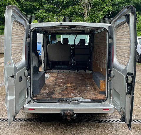 Vauxhall Vivaro Panel Van 2700Cdti Swb Shr Pv Sportive 2009 Silver #10