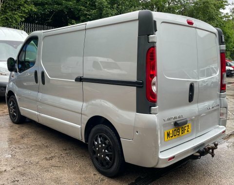 Vauxhall Vivaro Panel Van 2700Cdti Swb Shr Pv Sportive 2009 Silver #12