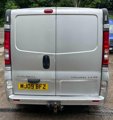 Vauxhall Vivaro Panel Van 2700Cdti Swb Shr Pv Sportive 2009 Silver #9