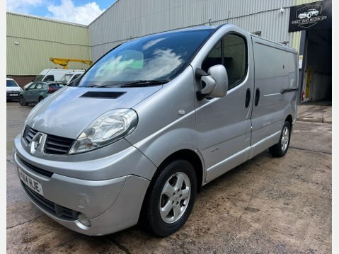 Renault Trafic Sl27dci 115 Sport Sat Nav Van Euro 5 Silver #40