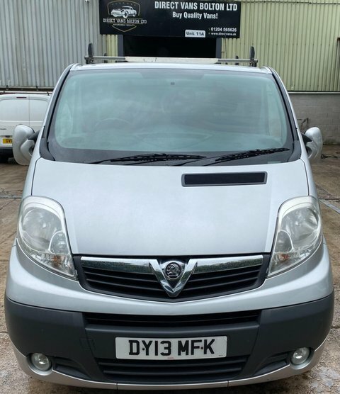 Vauxhall Vivaro Panel Van 2.0 Cdti 2700 Panel Van Tecshift Swb White #14