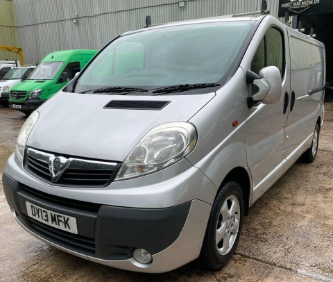 Vauxhall Vivaro Panel Van 2.0 Cdti 2700 Panel Van Tecshift Swb White #12
