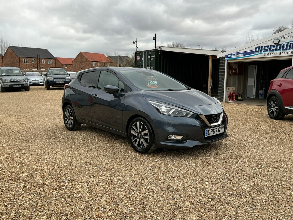 Nissan Micra 1.5 Dci N-connecta CP67GYY Grey #2
