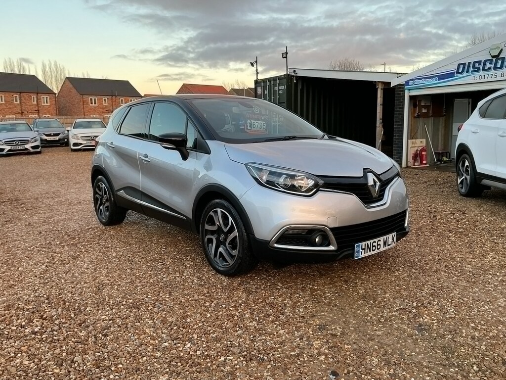 Renault Captur 1.5 Dci 90 Dynamique S Nav HN66WLK Silver #2
