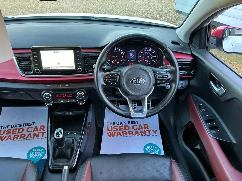 Kia RIO 1.0 T Gdi 118 First Edition AK67TLV White #4