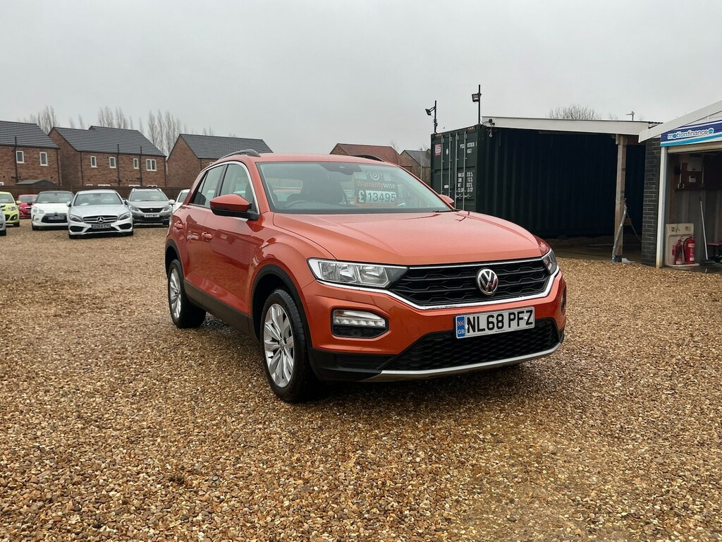 Volkswagen T-Roc 1.0 Tsi Se Orange
