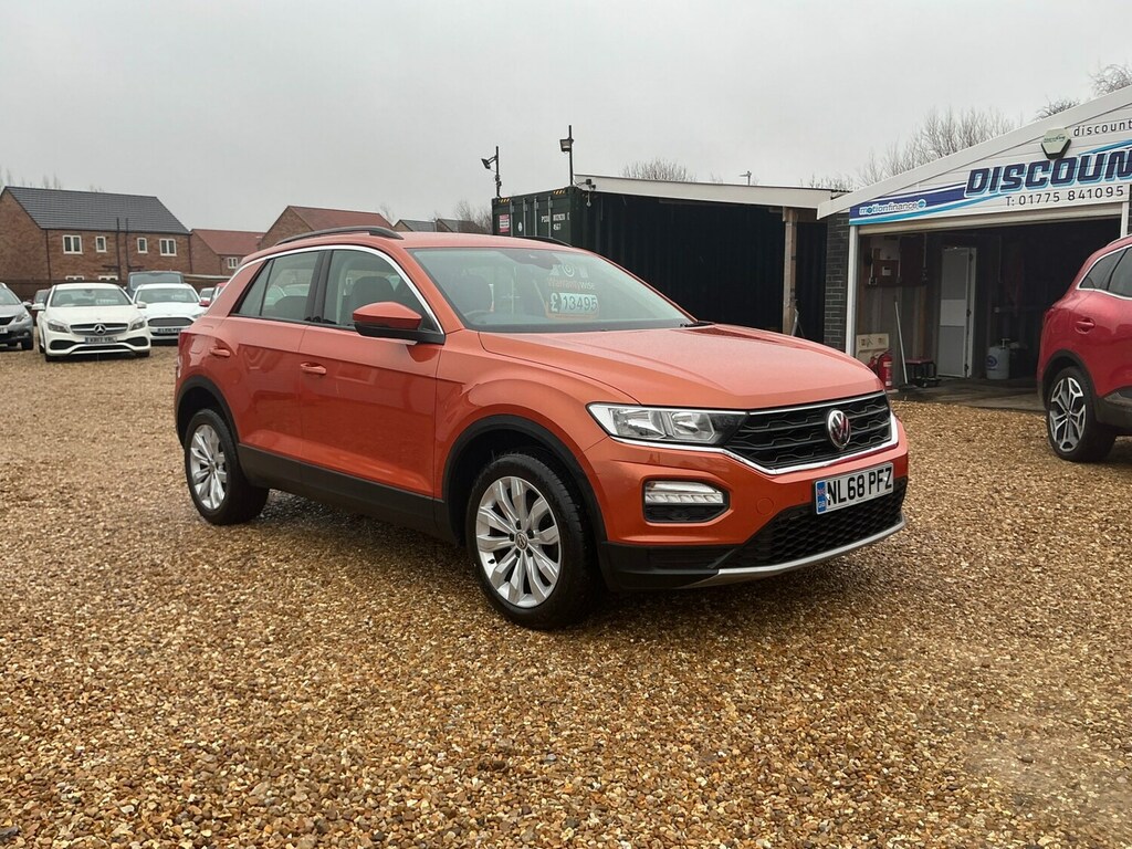 Volkswagen T-Roc 1.0 Tsi Se NL68PFZ Orange #2