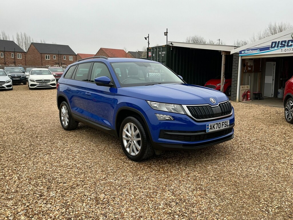 Skoda Kodiaq 2.0 Tdi Se 4X4 7 Seat AK70FSL Blue #2